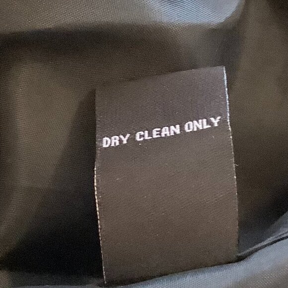 Jill Stuart dress Agathe one shoulder 10 black brocade damask silk black grey - Picture 12 of 12